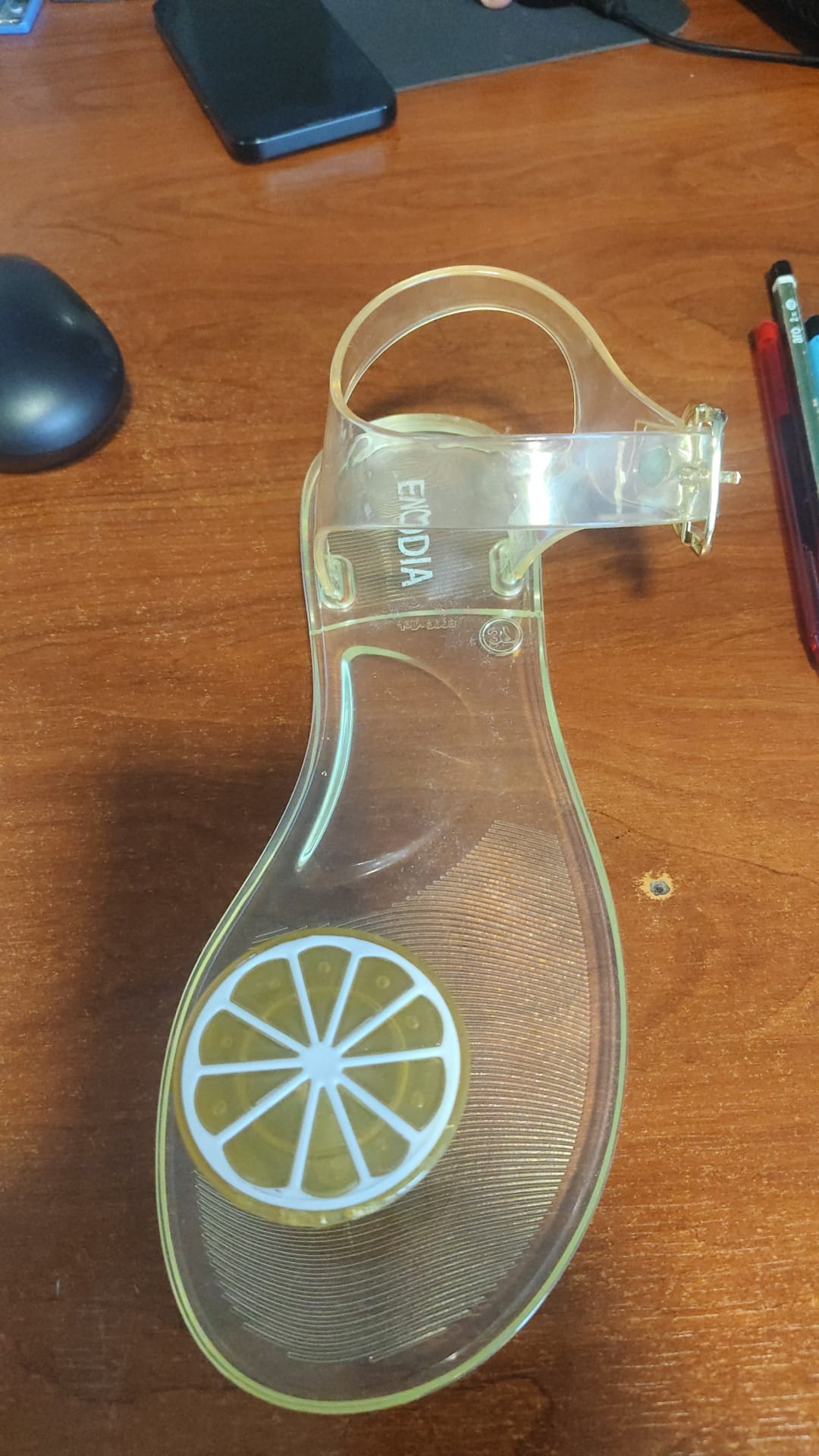 J-9003-4 Kadın Bal Sarısı Parmak Arası Terlik - Şık ve Rahat Yazlık Terlik