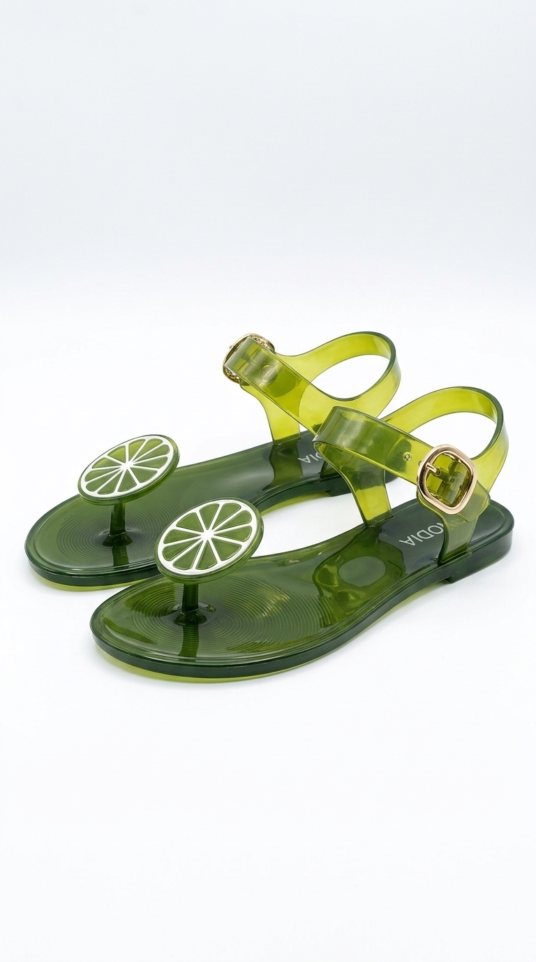 J-9003-4 Kadın Lime Yeşil Parmak Arası Terlik: Yazın Enerjisini Adımlarınıza Taşıyın!
