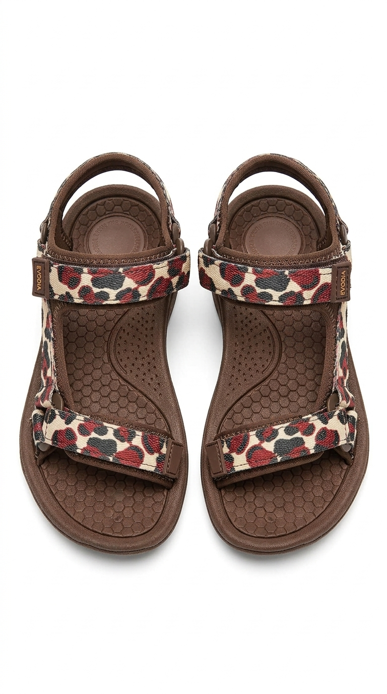 9013 Kadın Kahverengi Leopar Terlik: Stil ve Konforun Vahşi Uyumu!